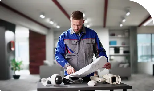 plan montażu monitoringu wizyjnego